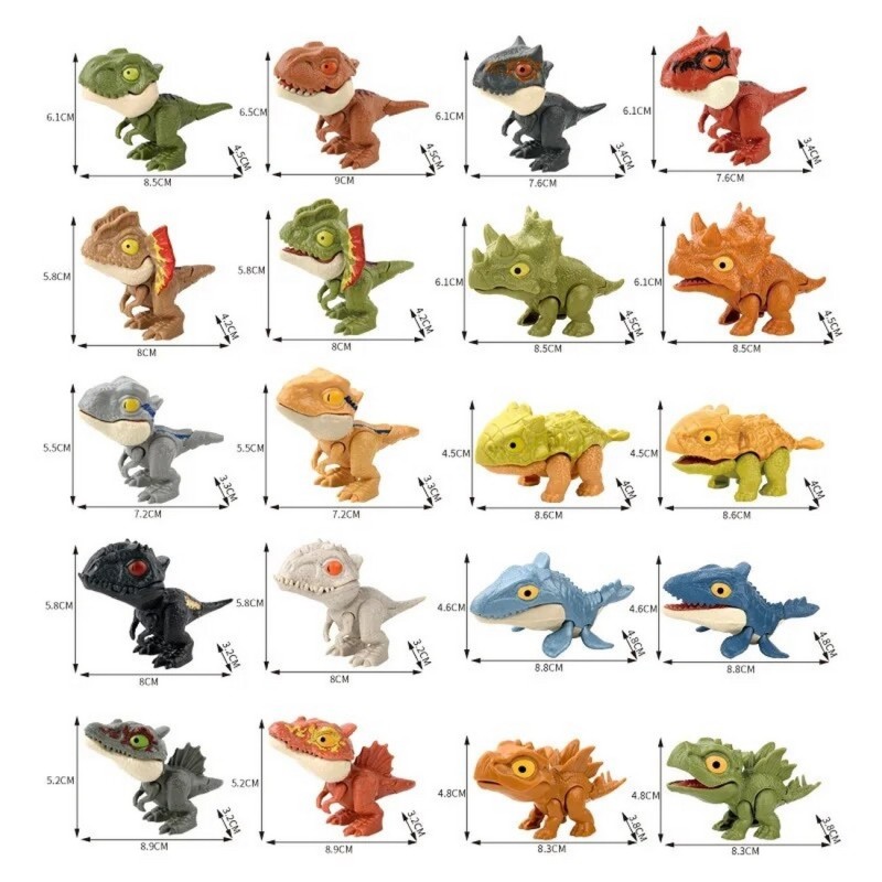 Dinosaurio Coleccionable X 6 Pcs