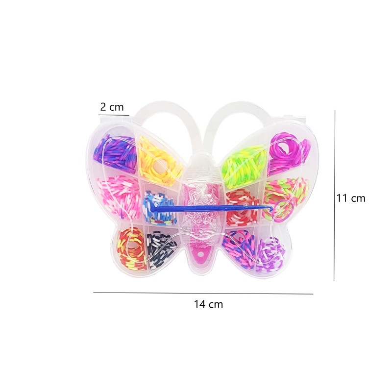 Set Kit Pulseras Mariposa