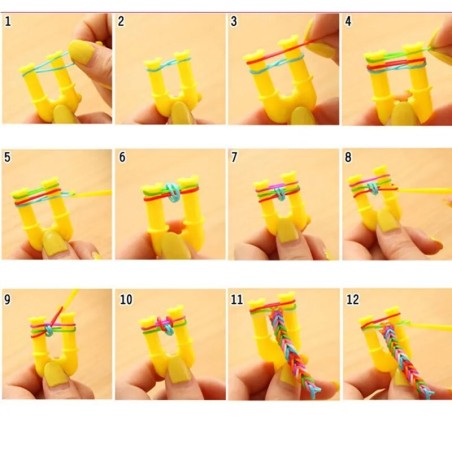 Set Kit Pulseras Unicornio