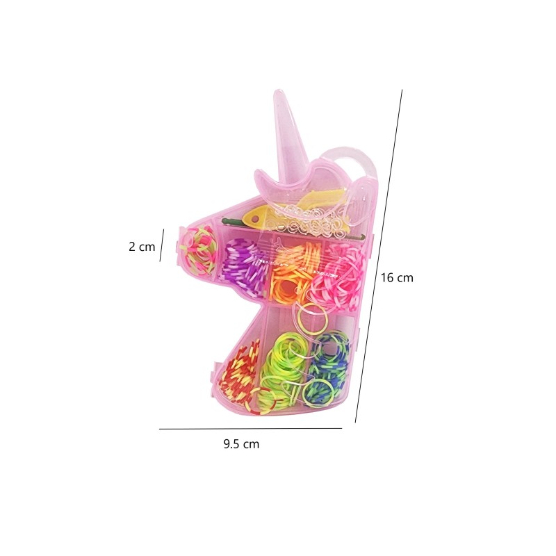 Set Kit Pulseras Unicornio