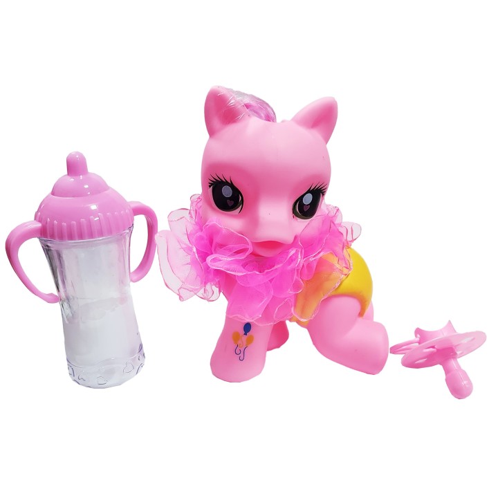 Unicornio Pony Bebe Tetero