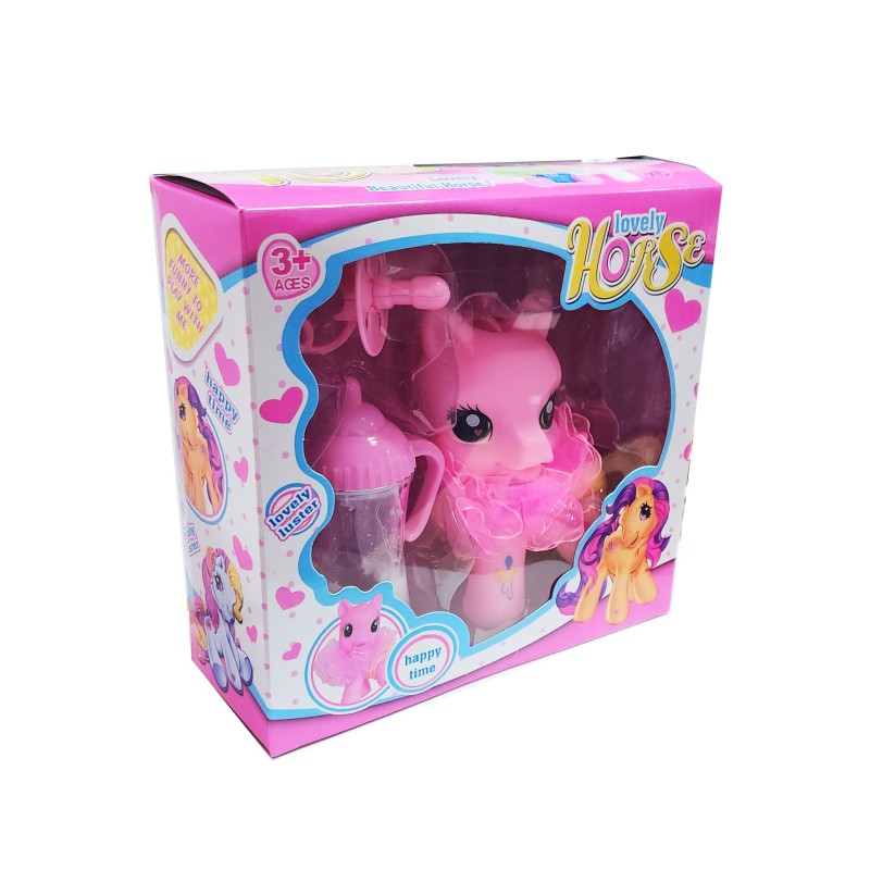 Unicornio Pony Bebe Tetero