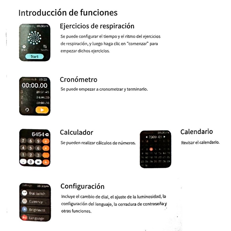 Reloj Inteligente Smartwatch