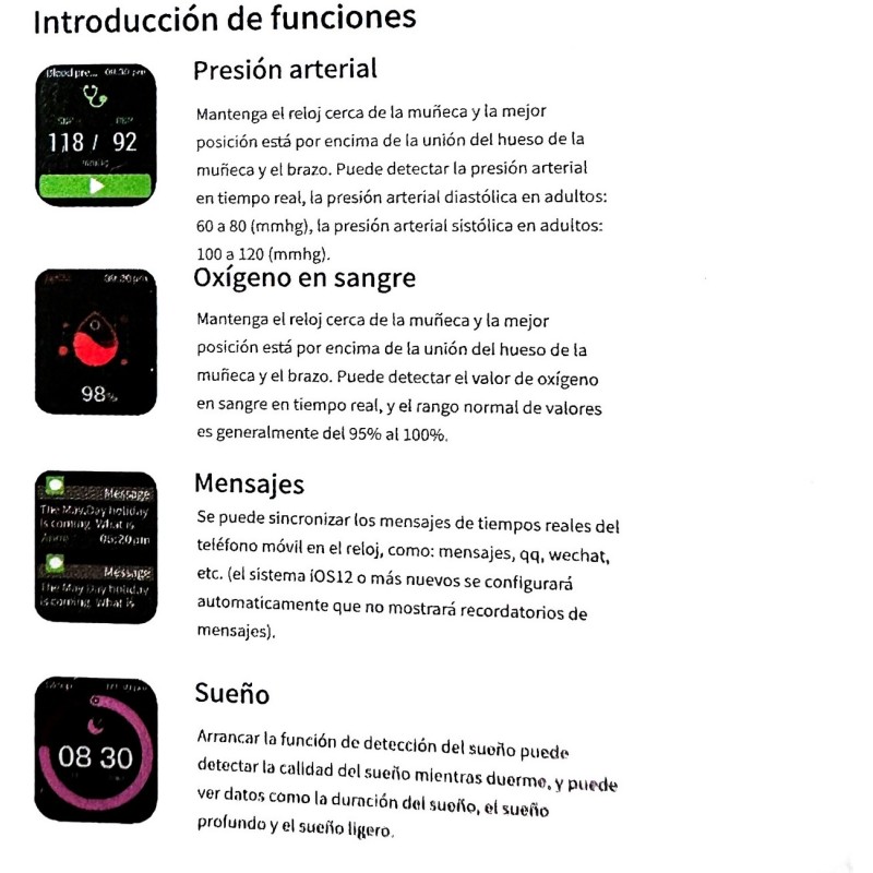 Reloj Inteligente Smartwatch