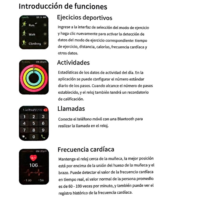 Reloj Inteligente Smartwatch