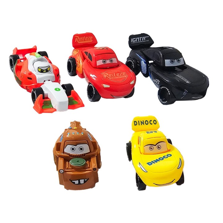 Rayo Mcqueen Cars X 5 Unidades
