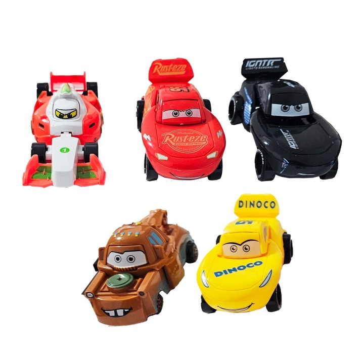 Rayo Mcqueen Cars X 5 Unidades