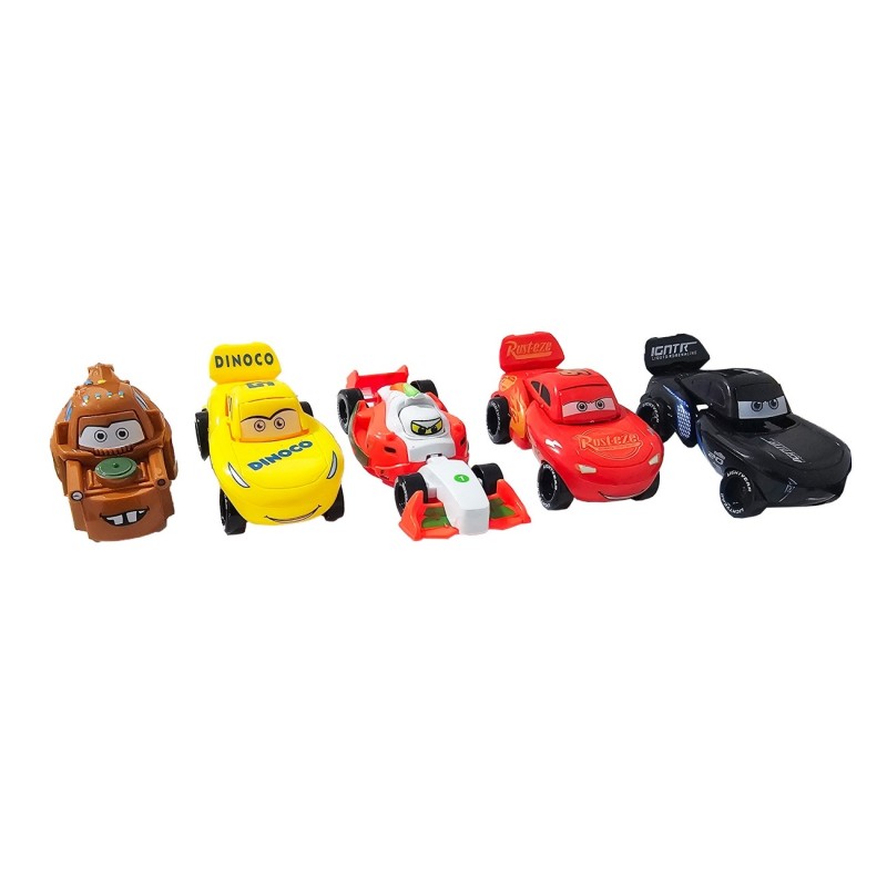 Rayo Mcqueen Cars X 5 Unidades