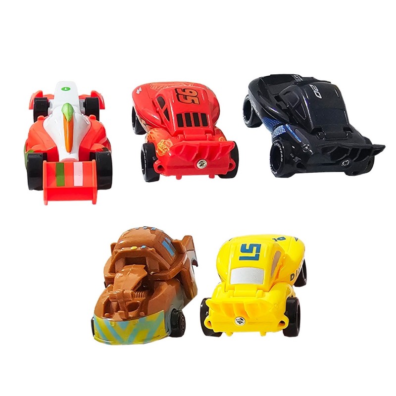Rayo Mcqueen Cars X 5 Unidades