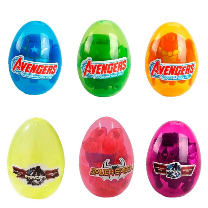 Avengers Superheroes X 6 Unidad