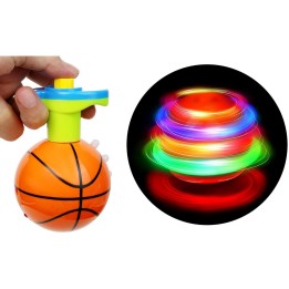 Trompo Luces Balon Baloncesto