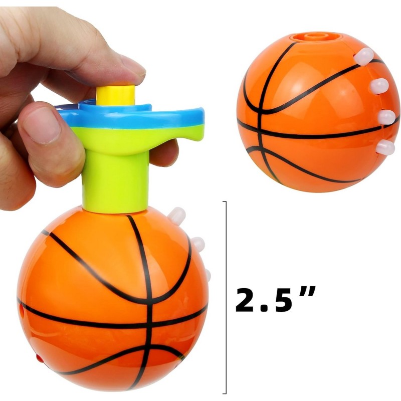 Trompo Luces Balon Baloncesto