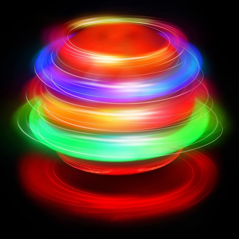 Trompo Luces Balon Baloncesto