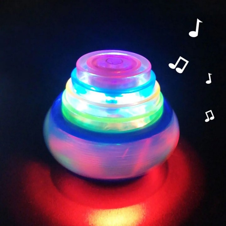 Trompo Luces Nave Espacial