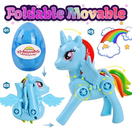 Unicornio Pony  X 4 Un