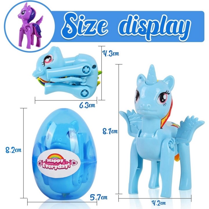 Unicornio Pony  X 4 Un