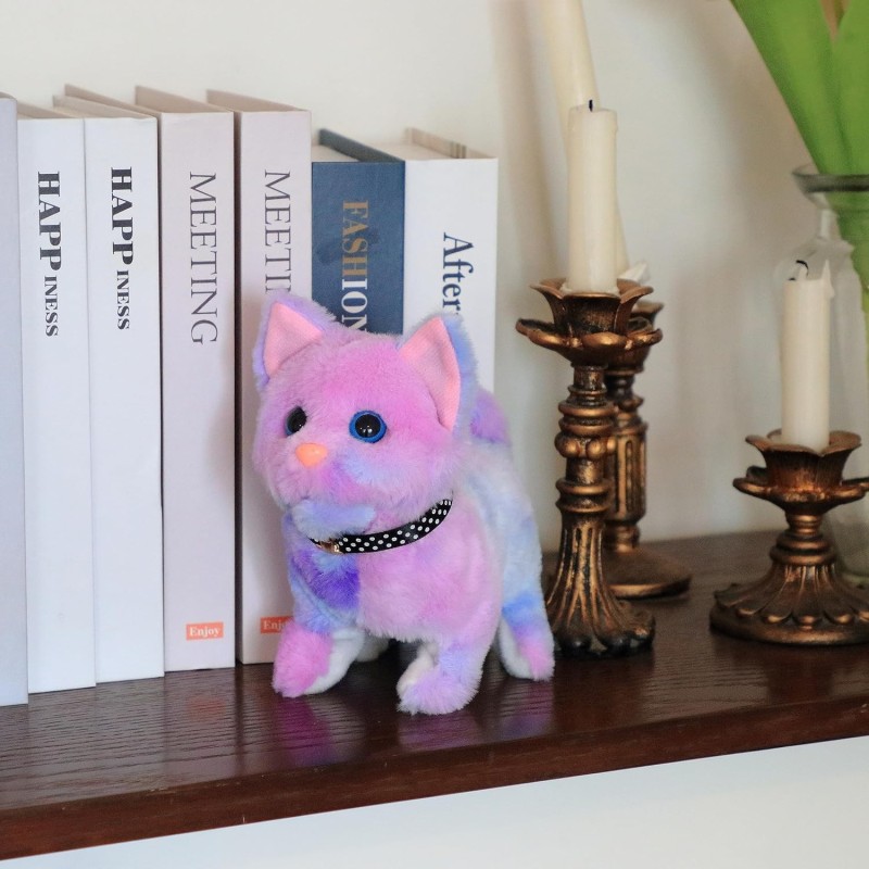Robot Gato Color Mascota
