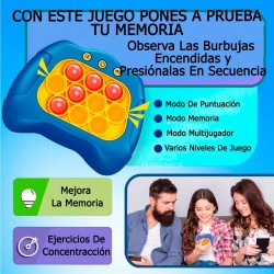 Juego Memoria Popit Push Popit