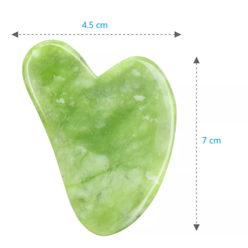 Gua Sha Corazón Jade