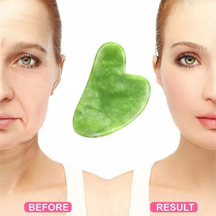 Gua Sha Corazón Jade
