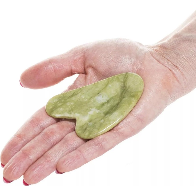 Gua Sha Corazón Jade