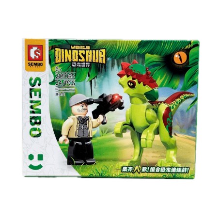 Dinosaurios Jurassic Armables X 8 Unidades