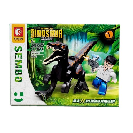 Dinosaurios Jurassic Armables X 8 Unidades