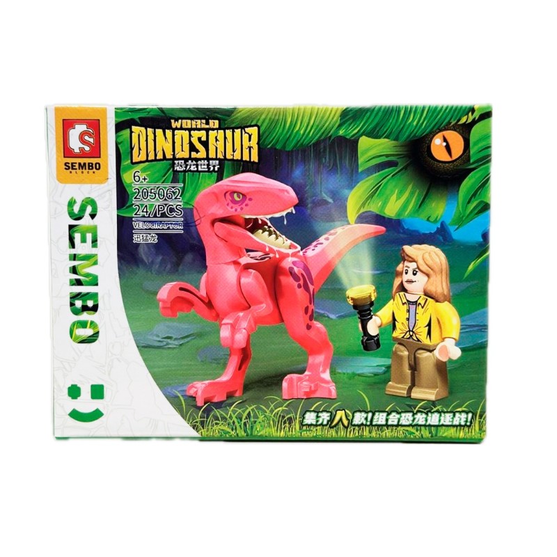 Dinosaurios Jurassic Armables X 8 Unidades