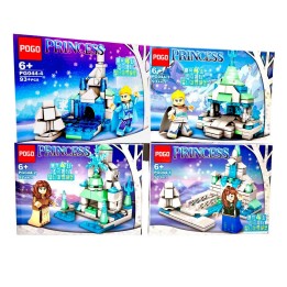 Castillo Rey Reina X 4 Pcs Armables