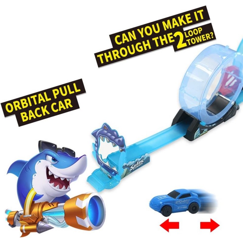 Pista De Carros Tiburon Juguete