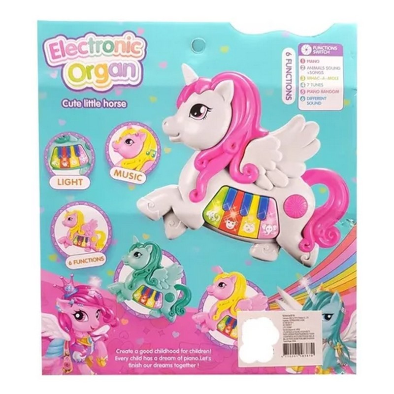 Piano Unicornio Pony Bebes