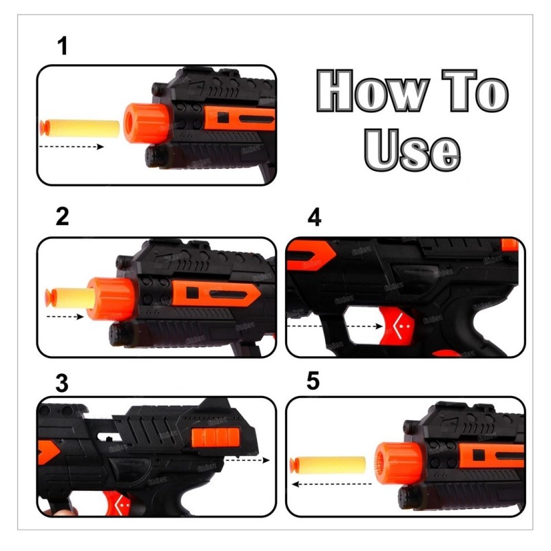 Pistola Hidrogel Nerf