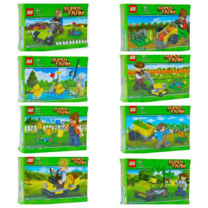 Granjero Campo X 8pcs Armables