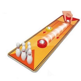 Juego Mesa Bolos Mini Pista