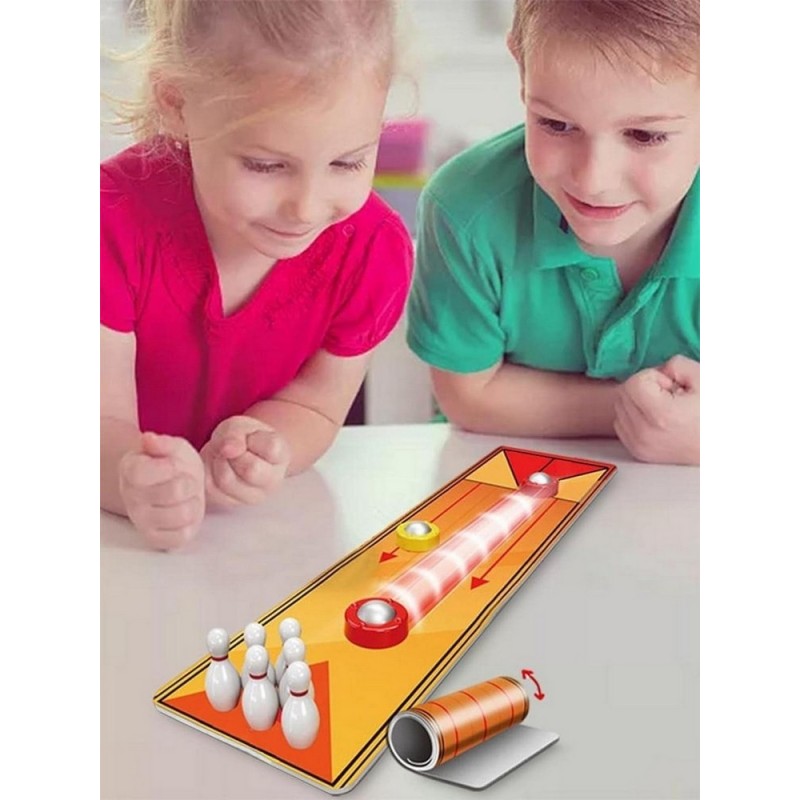 Juego Mesa Bolos Mini Pista