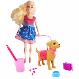 Muñeca Moda Mascota Perro