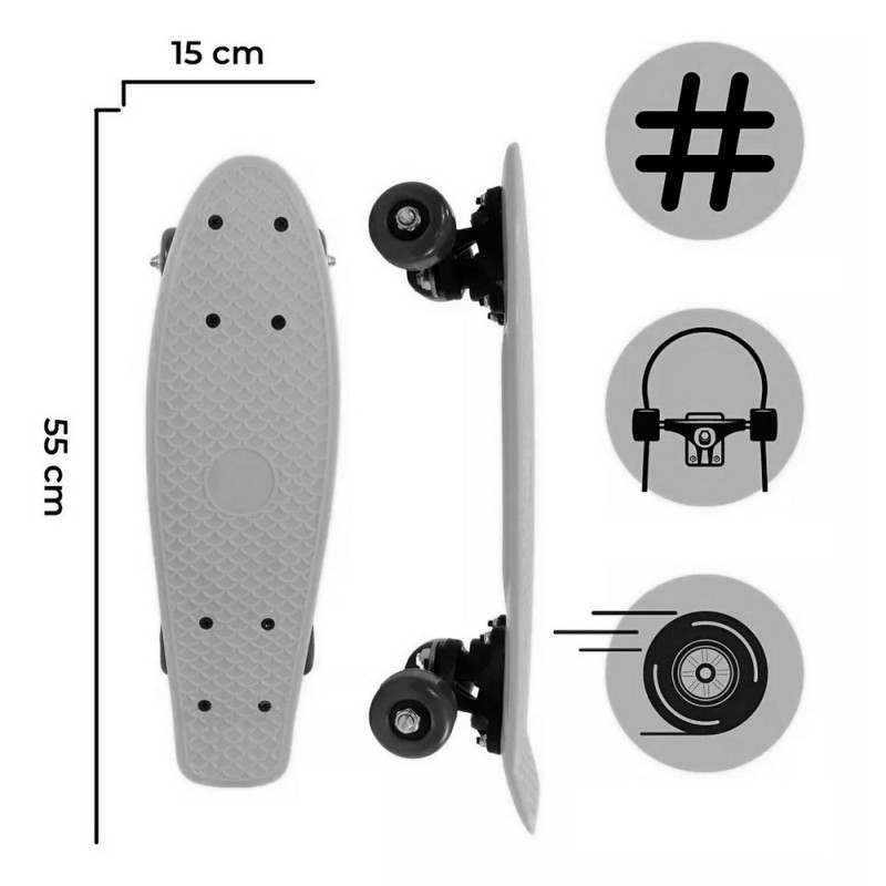 Tabla Skate Patineta Unisex
