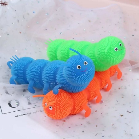 Yoyo Luces Squishy Gusano