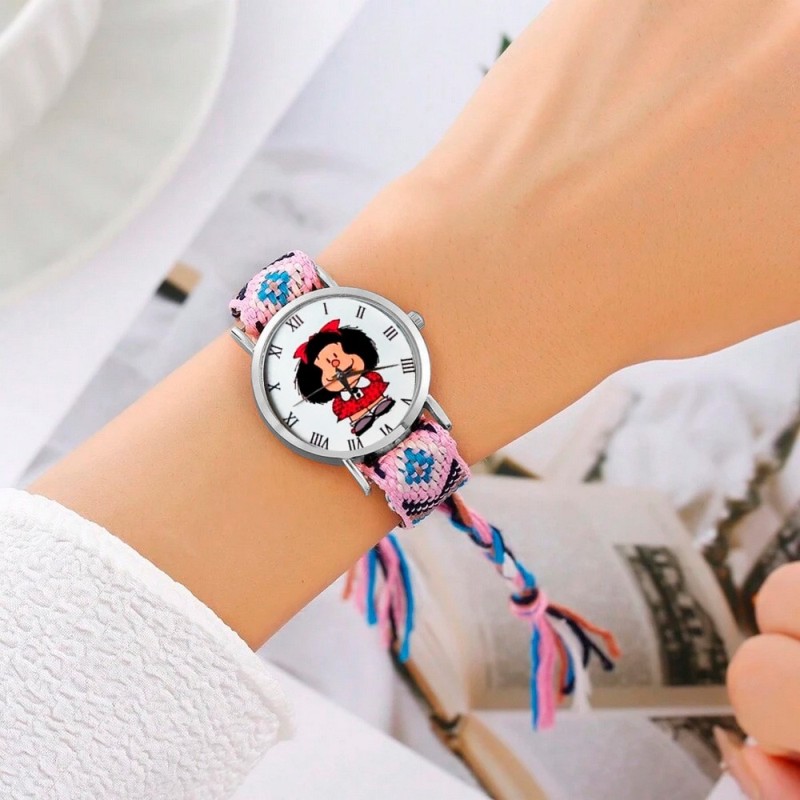 Reloj Mafalda Tejido Hilos