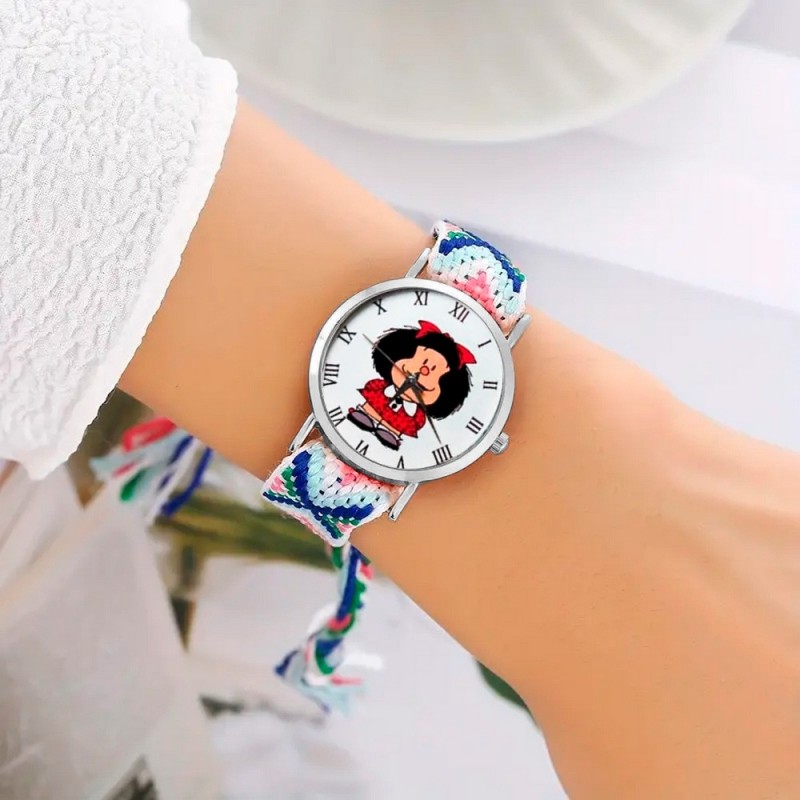 Reloj Mafalda Tejido Hilos