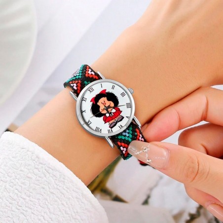 Reloj Mafalda Tejido Hilos