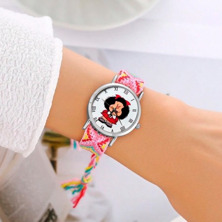 Reloj Mafalda Tejido Hilos