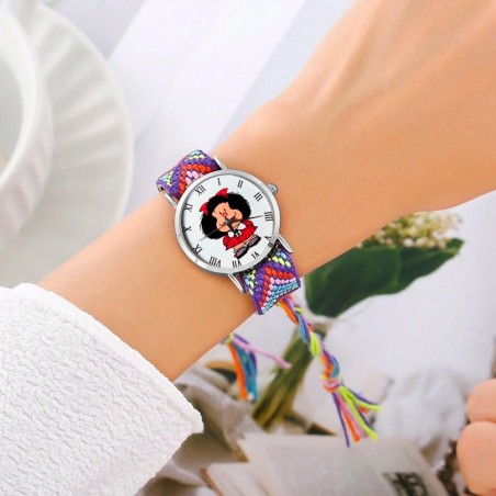 Reloj Mafalda Tejido Hilos