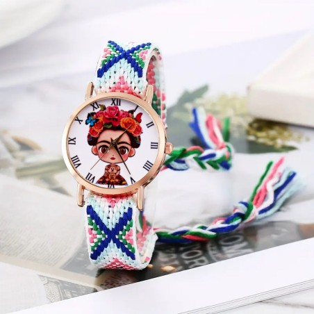 Reloj Frida Tejido Hilos