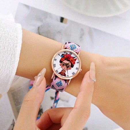 Reloj Frida Tejido Hilos