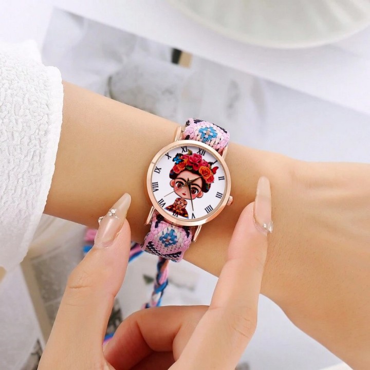 Reloj Frida Tejido Hilos