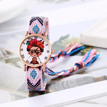 Reloj Frida Tejido Hilos