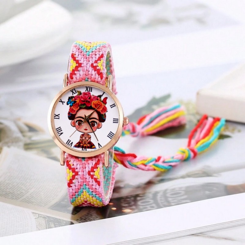Reloj Frida Tejido Hilos
