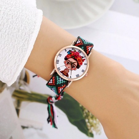 Reloj Frida Tejido Hilos