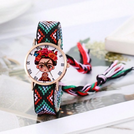 Reloj Frida Tejido Hilos